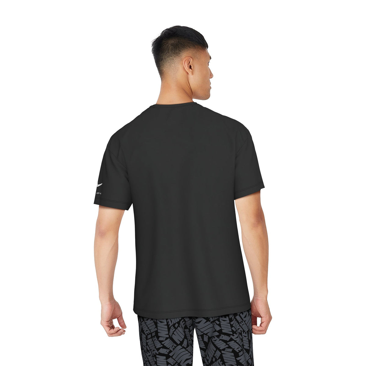Nike Swim Men&#39;s Ocean Merge Short Sleeve Hydroguard Top