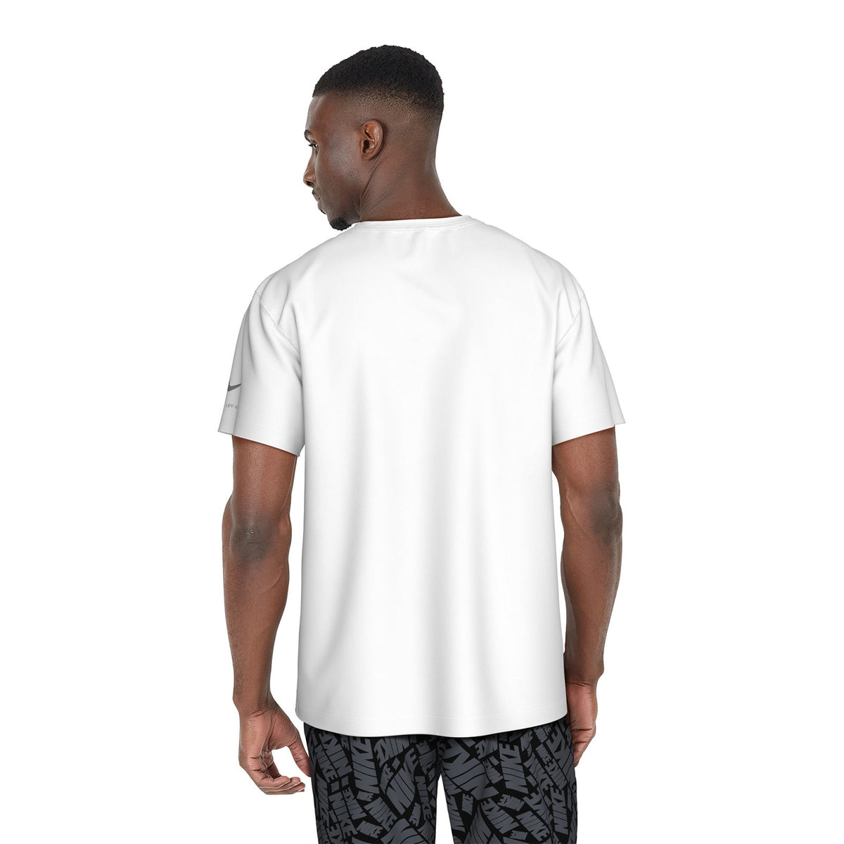 Nike Swim Men&#39;s Ocean Merge Short Sleeve Hydroguard Top