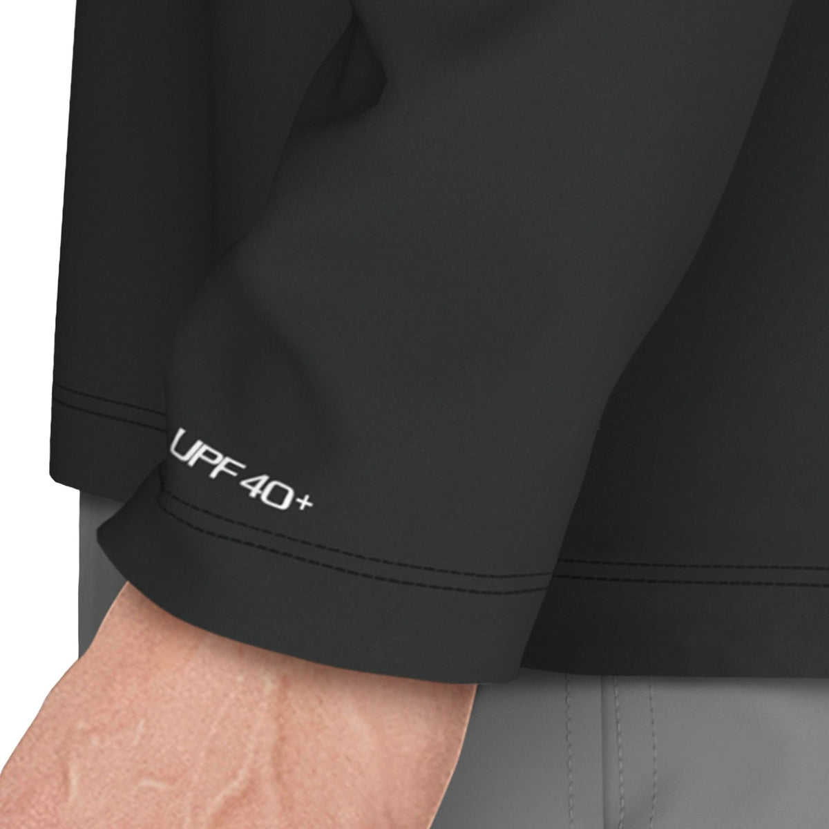 Nike Swim Men's Gothic Letter Long Sleeve Hydroguard Top