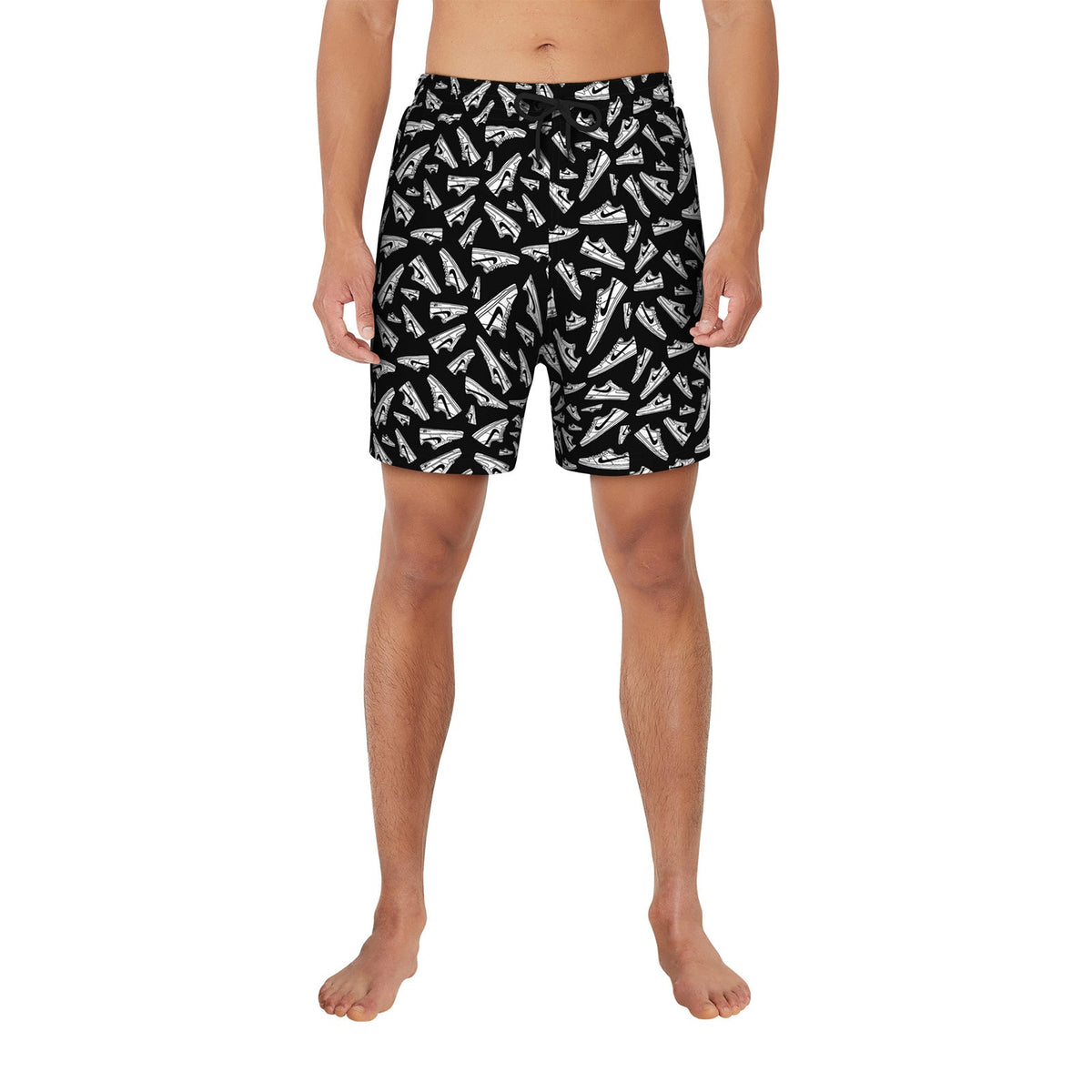 Nike Swim Men&#39;s Tossed Sneaker 7&quot; Volley Short