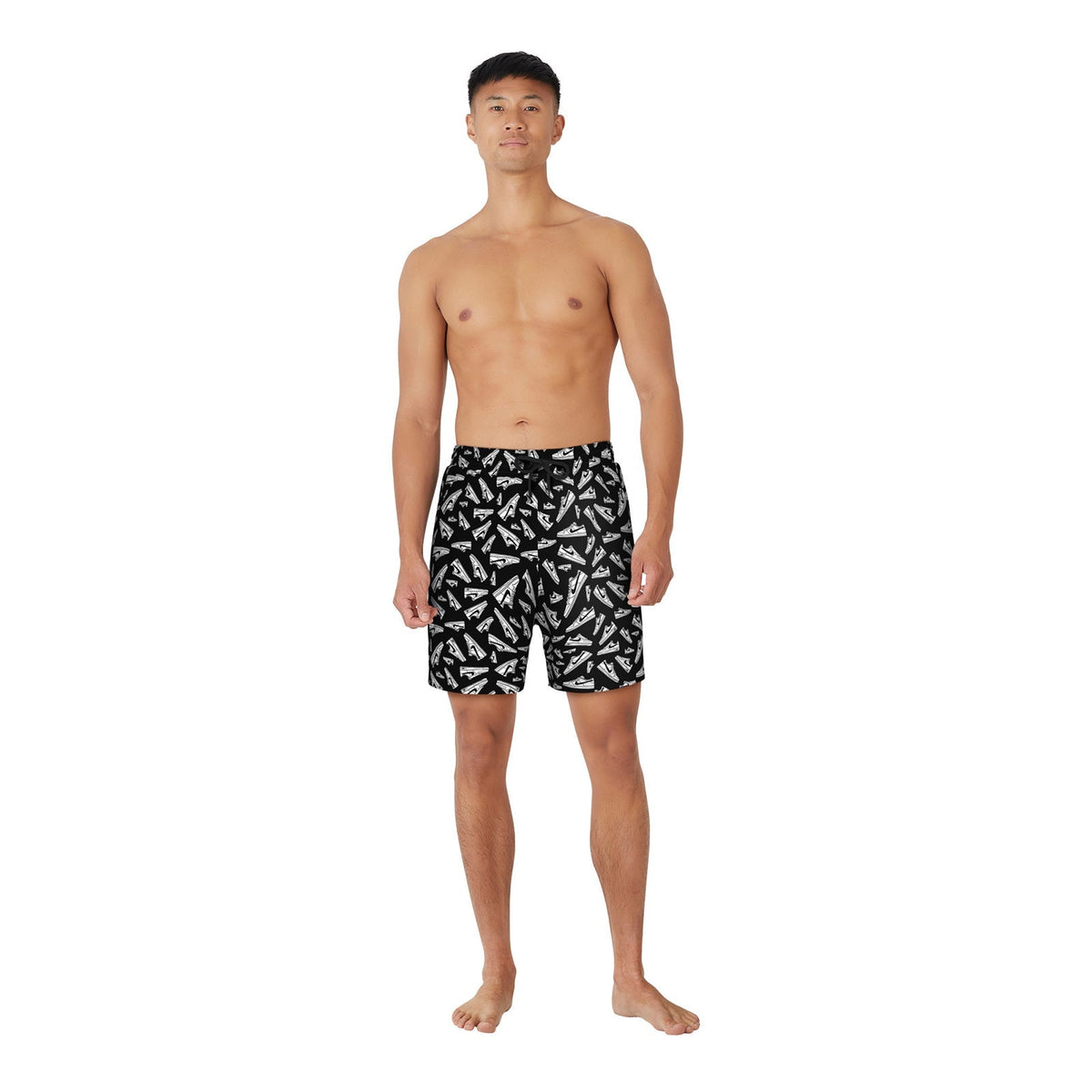 Nike Swim Men&#39;s Tossed Sneaker 7&quot; Volley Short