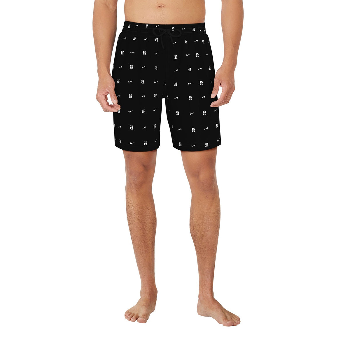 Nike Swim Men&#39;s Lux Letter Volley 7&quot; Short