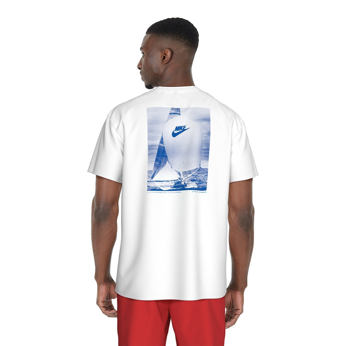 Nike Swim Men&#39;s Sailboat Short Sleeve Hydroguard Top
