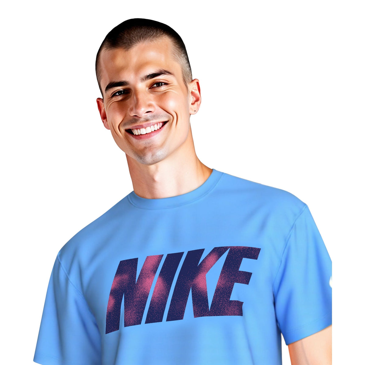 Nike Swim Men's Brand Blast Short Sleeve Hydroguard Top