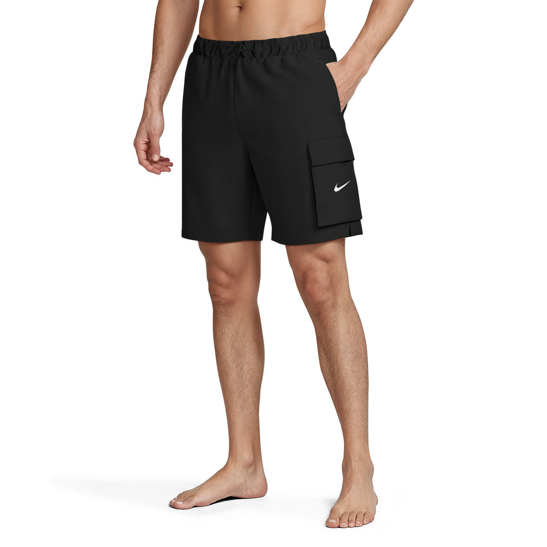 Nike Swim Men's Voyage 7" Volley Swim Shorts - Black