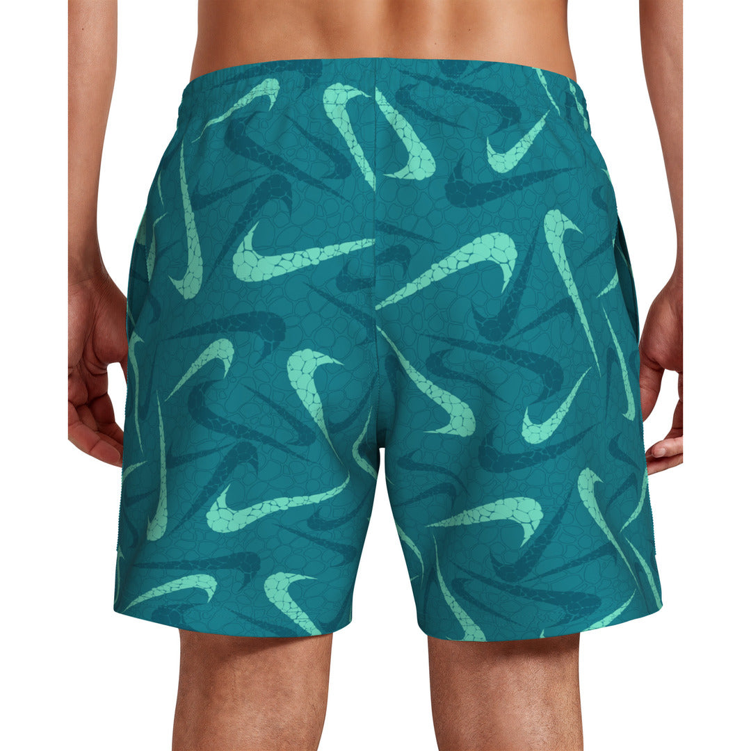 Nike Swim Men's Breaker 7" Volley Swim Shorts (NESSG550) - Energy