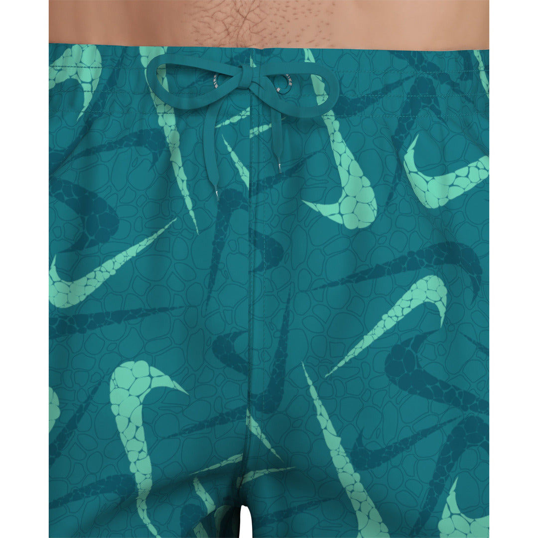 Nike Swim Men's Breaker 7" Volley Swim Shorts (NESSG550) - Energy