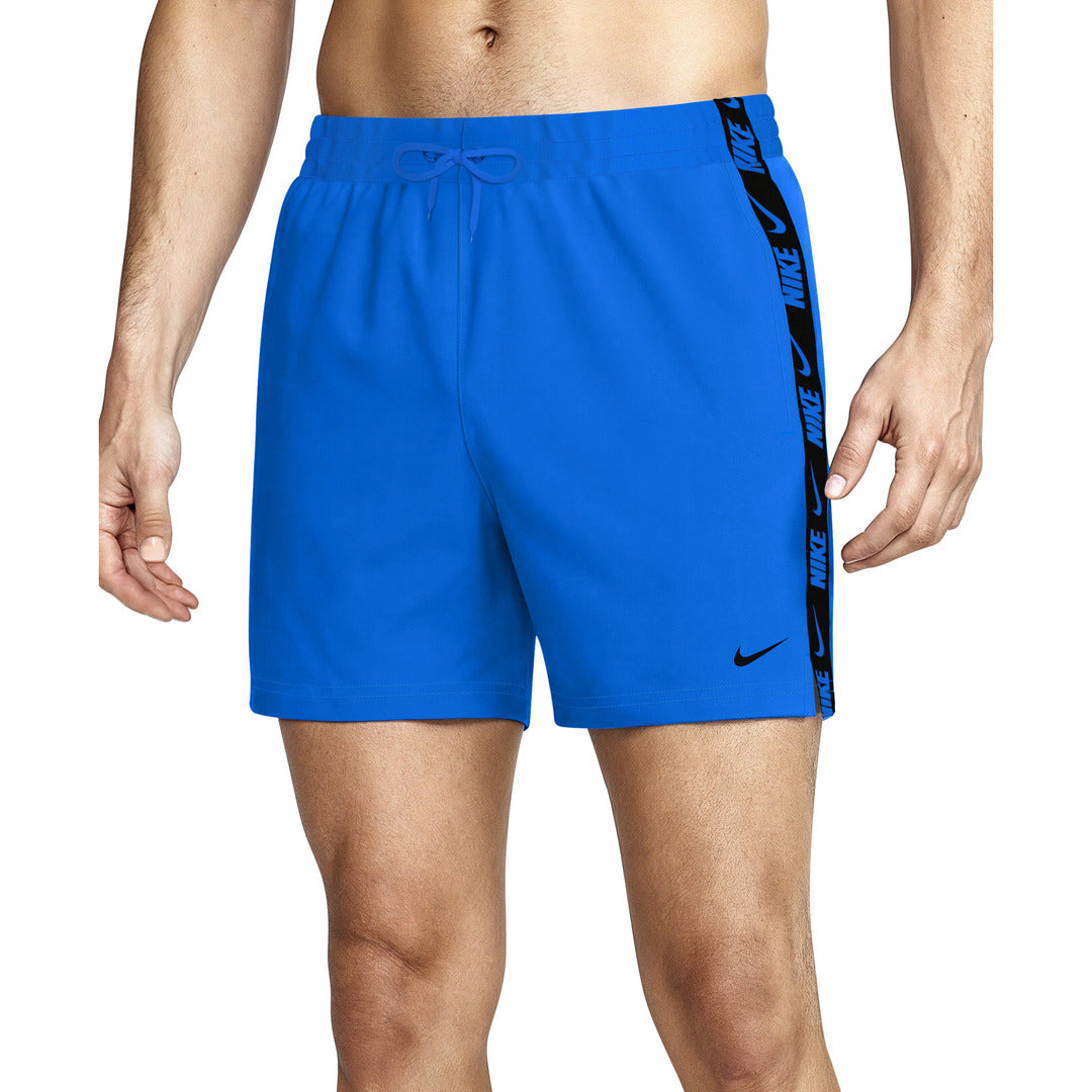 Nike Swim Men's Breaker 5" Volley Swim Shorts (NESSG555) - Blue Crystal