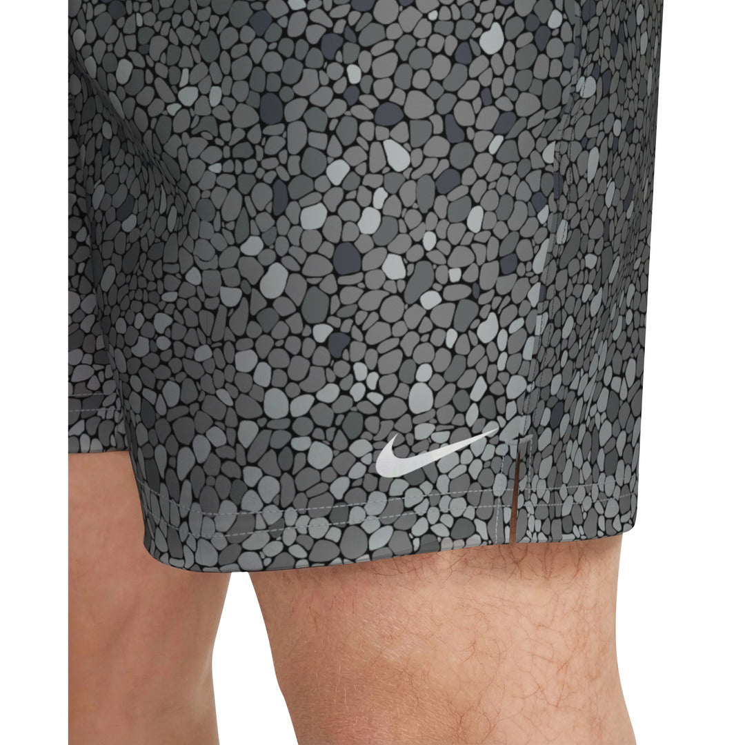 Nike Swim Men's 7" Volley Swim Shorts (NESSG556) - Black