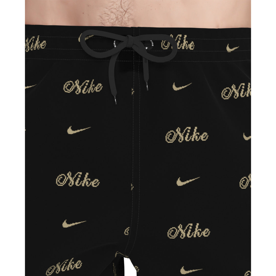 Nike Swim Men's 7" Volley Swim Shorts (NESSG559) - Black