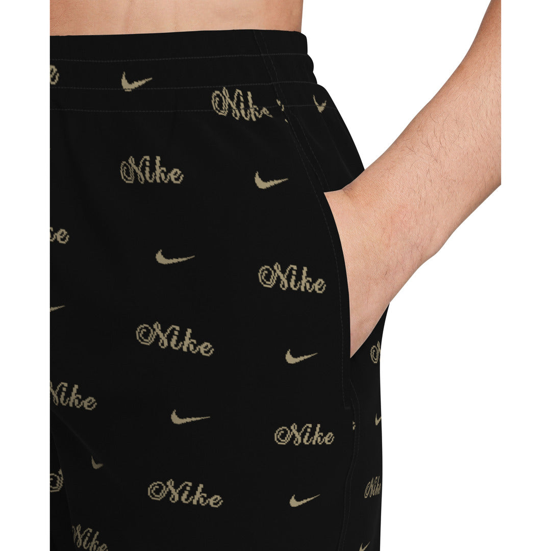 Nike Swim Men's 7" Volley Swim Shorts (NESSG559) - Black