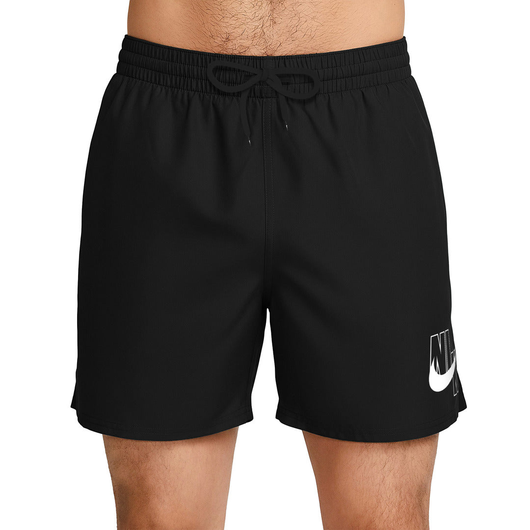 Nike Swim Men's Breaker 5" Volley Swim Shorts (NESSG574) - Black