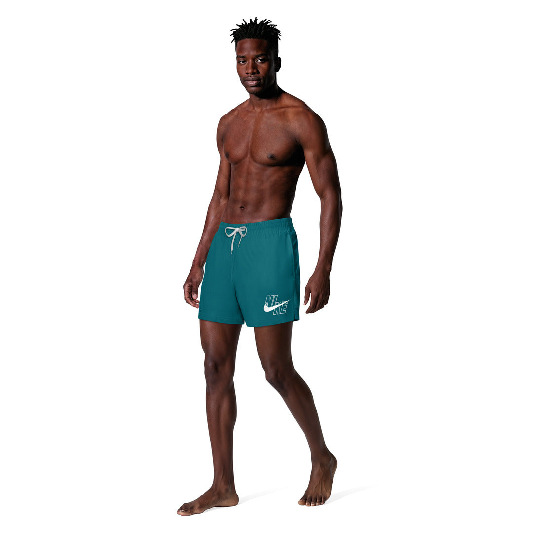 Nike Swim Men's Breaker 5" Volley Swim Shorts (NESSG574) - Energy