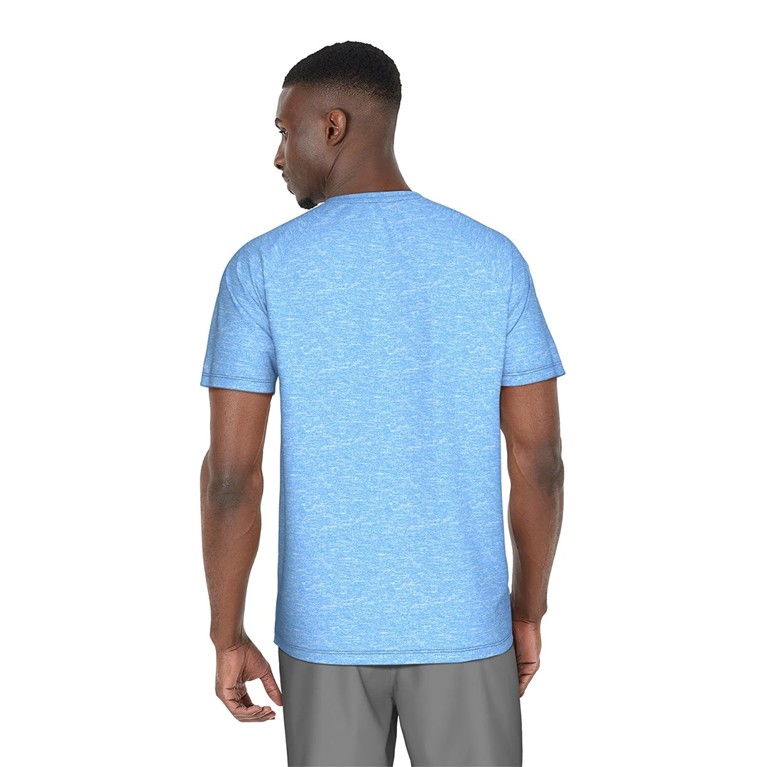 Nike Swim Men's Heather Short Sleeve Hydroguard Top