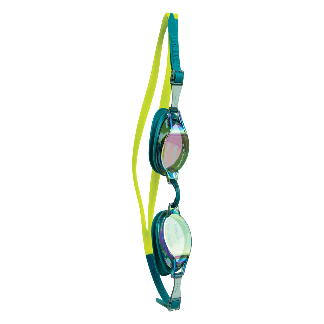 Nike Chrome Mirrored Goggles Front Hanging