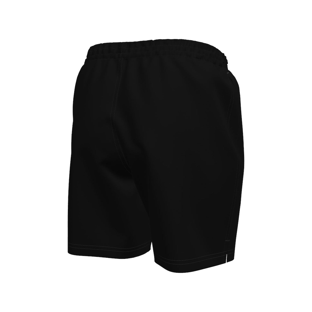 Black shorts on a white background