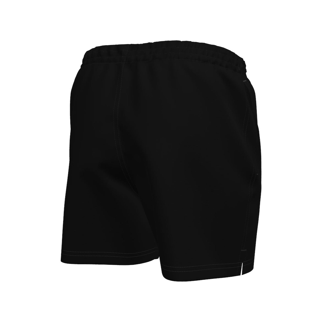 Black shorts on a white background