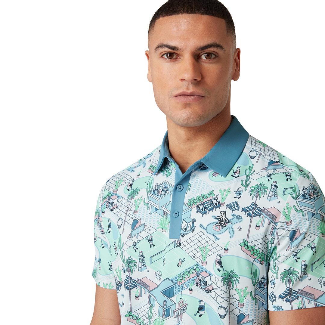 Original Penguin Palm Springs Polo - Bright White