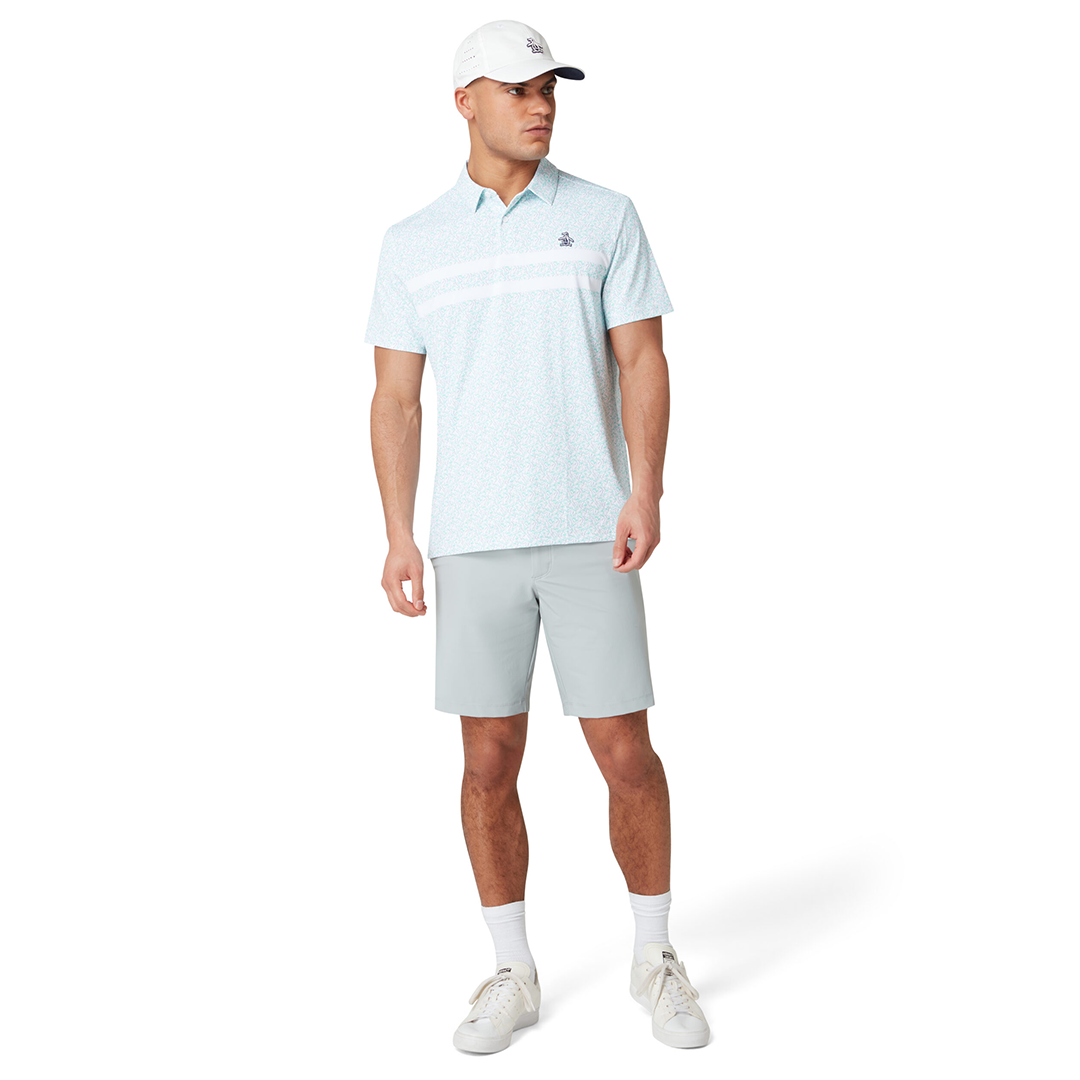 Original Penguin Engineered Novelty Striped Polo