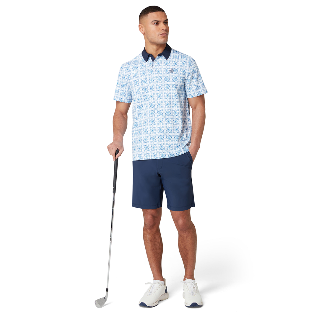 Original Penguin Pete’s Cocktail Windowpane Polo