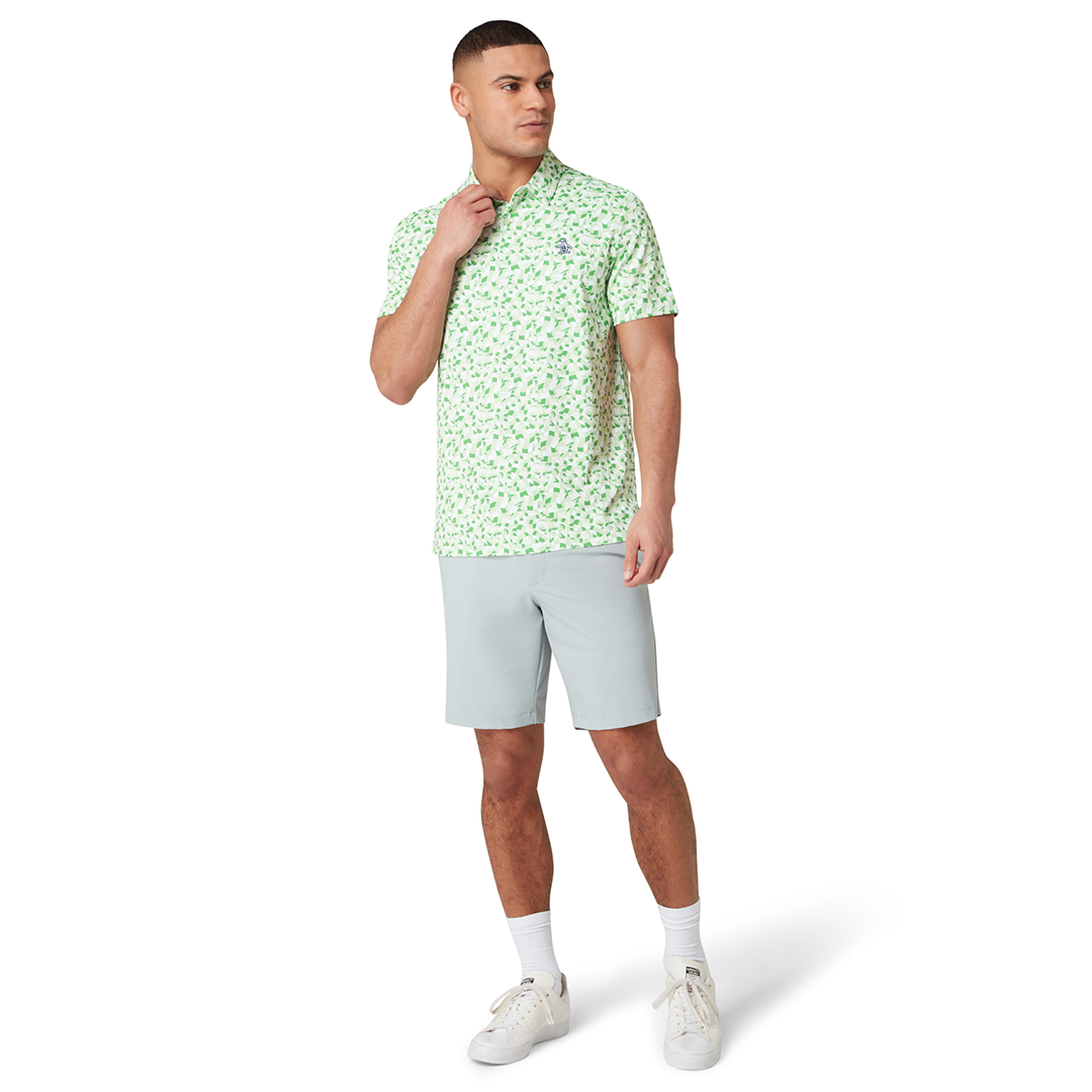 Original Penguin All-Over Underwater Mosaic Printed Polo