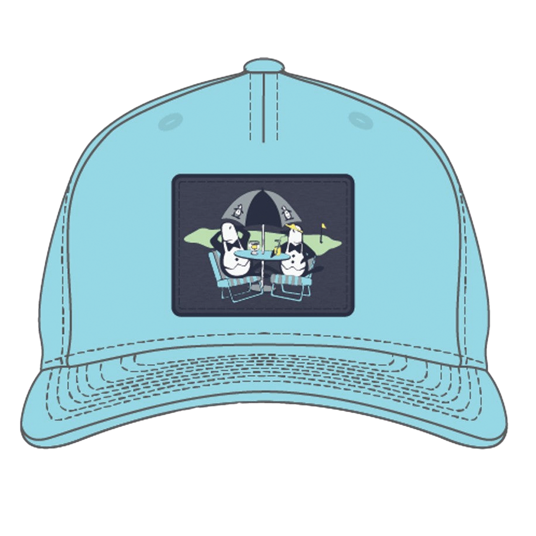 PE-OGASE000 Original Penguin Season of Love Umbrella Patch Cap Side1