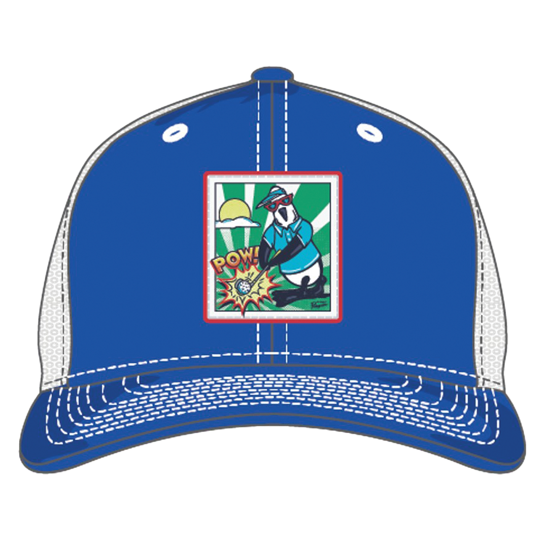PE-OGASE004 Original Penguin Pop Fest Trucker Cap Side3