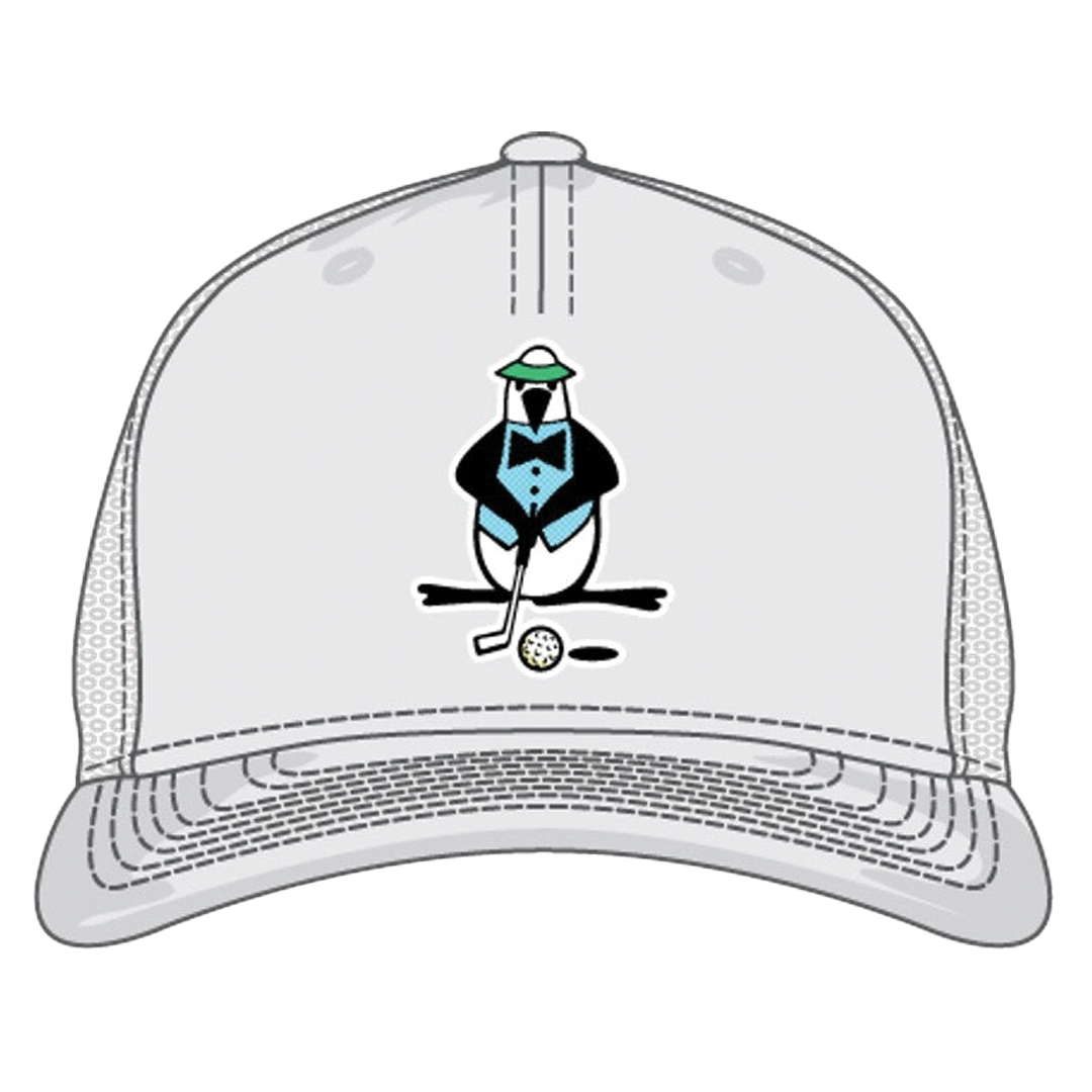 PE-OGASE005 Original Penguin Feel the Putt Trucker Cap Side1