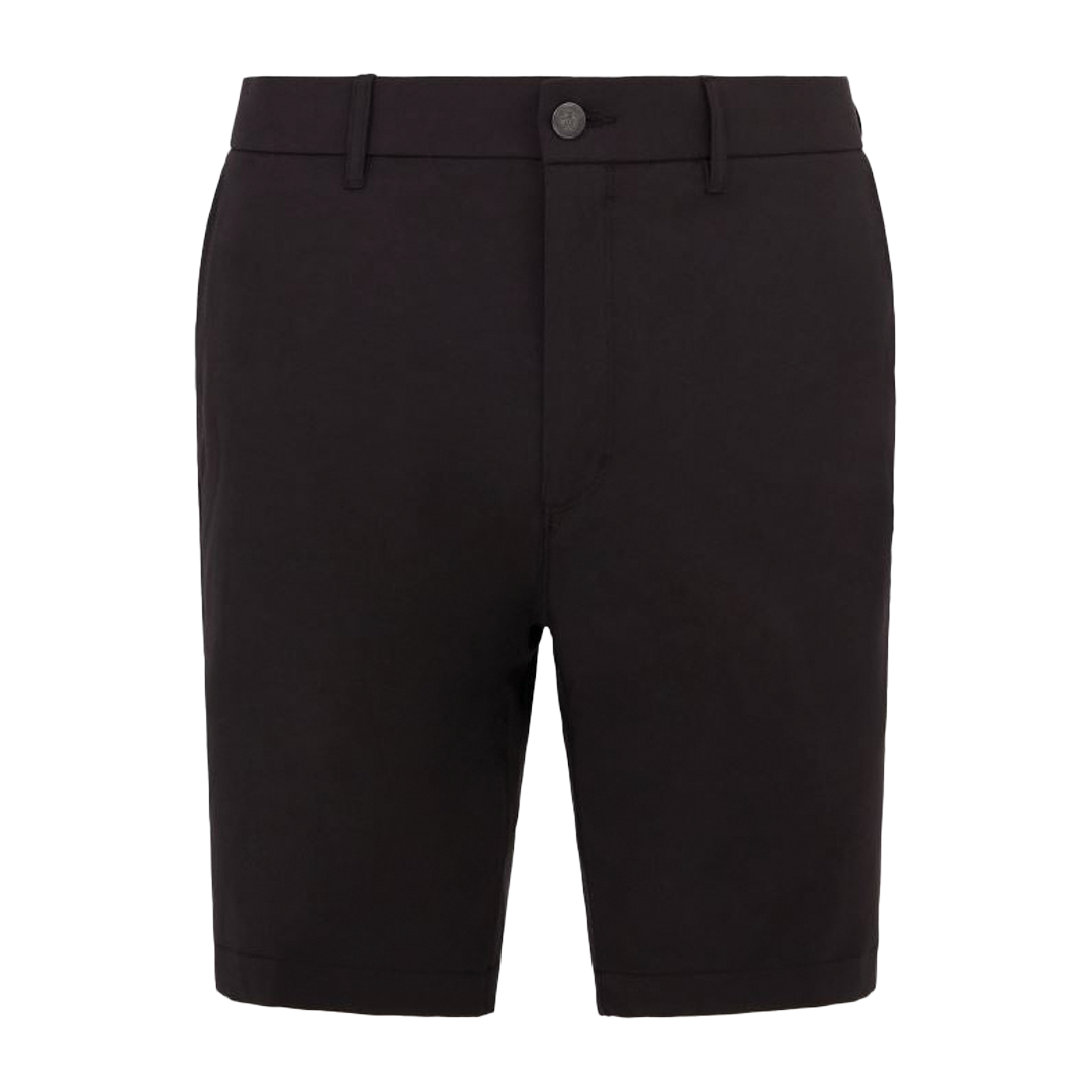 Black shorts on a white background