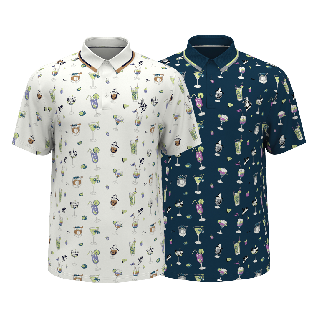 Original Penguin 19th Hole Conversational Polo