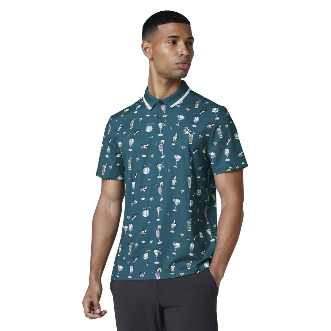Original Penguin 19th Hole Conversational Polo