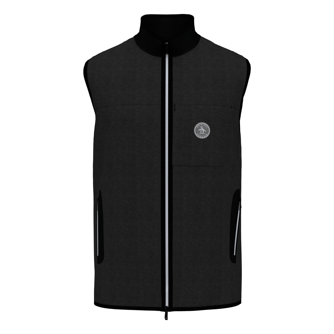 Original Penguin Lightweight Reversible Vest Caviar