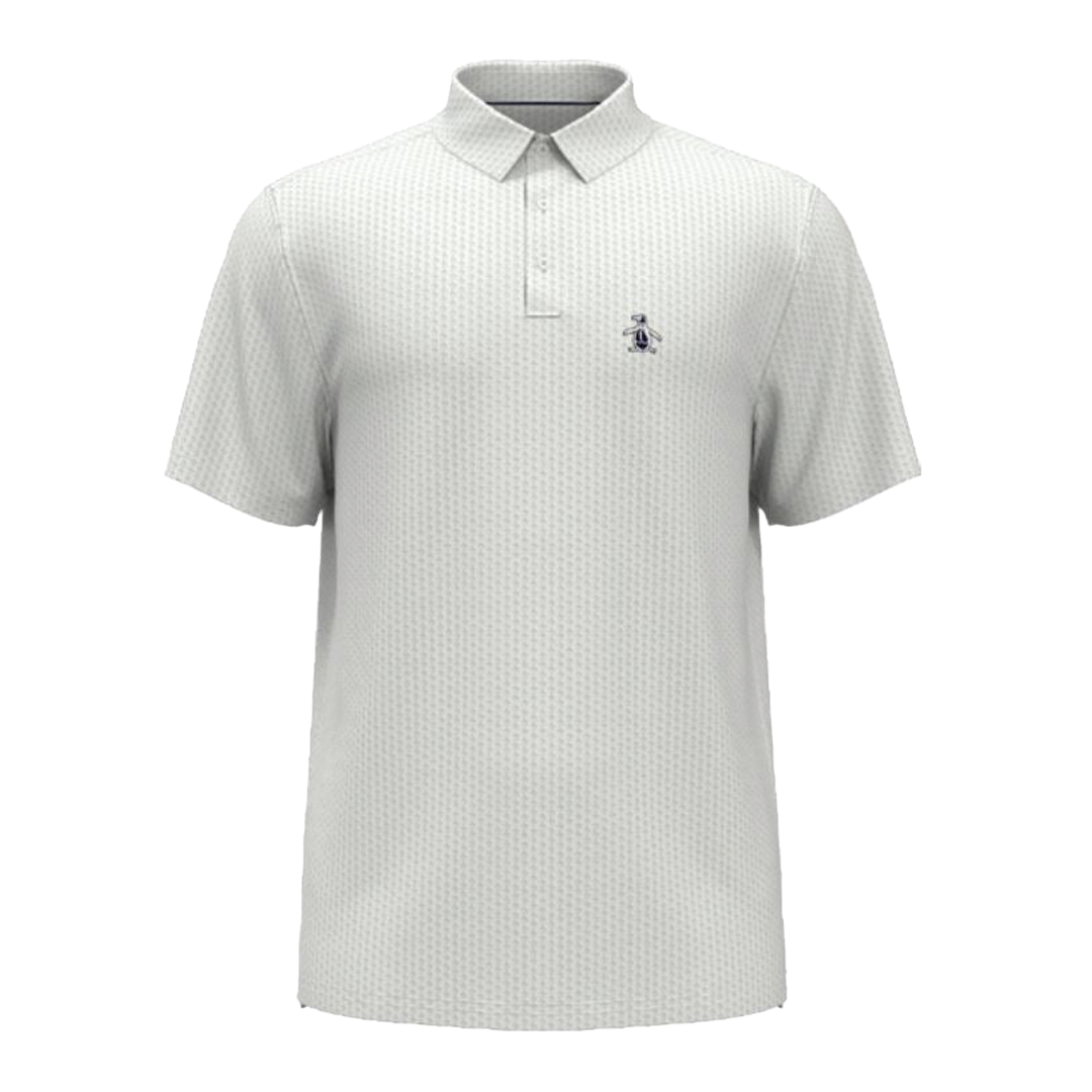 PE-OGKSC026-118 Original Penguin The All Over Pete Print Polo Bright White Main
