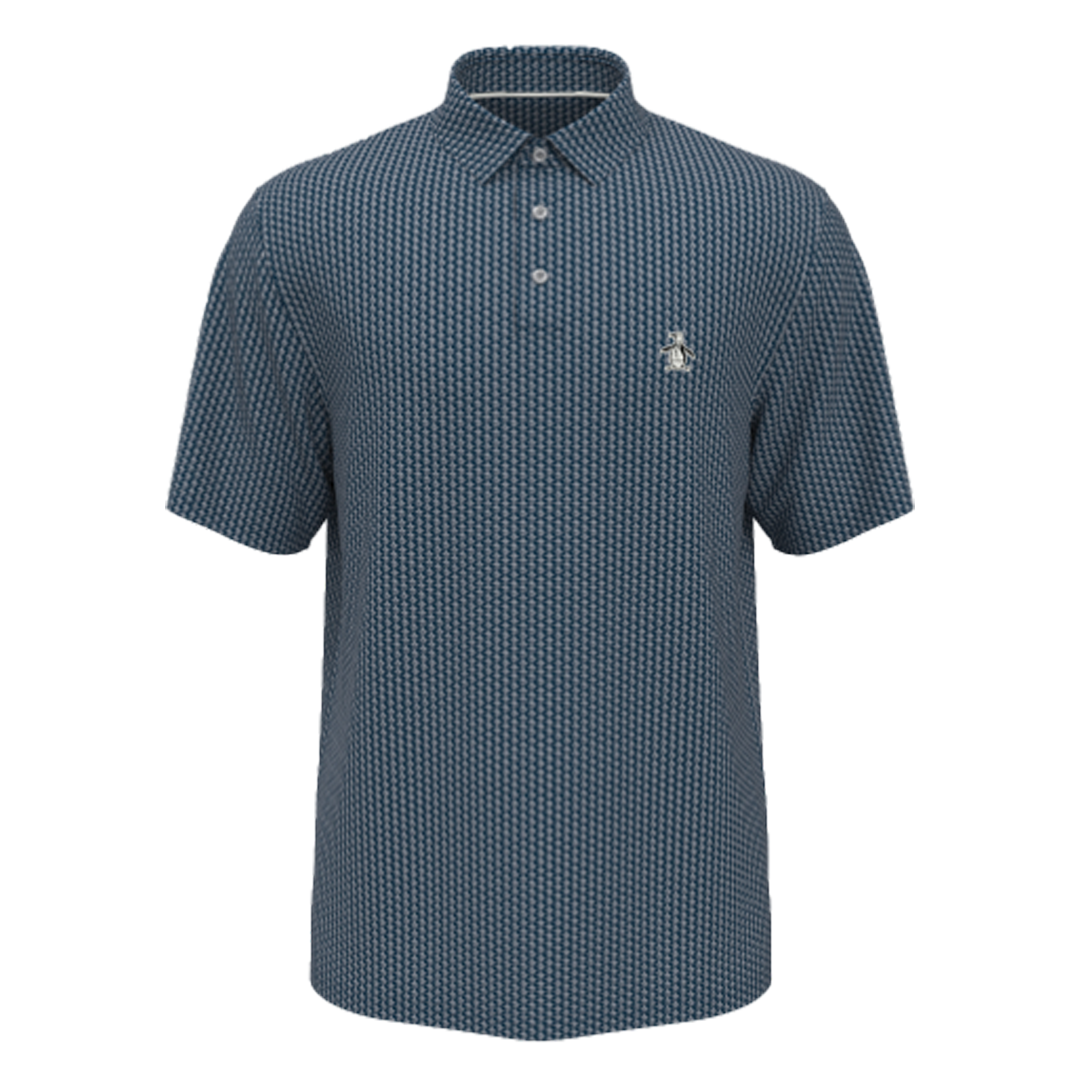 PE-OGKSC026-977 Original Penguin The All Over Pete Print Polo Corsair Main