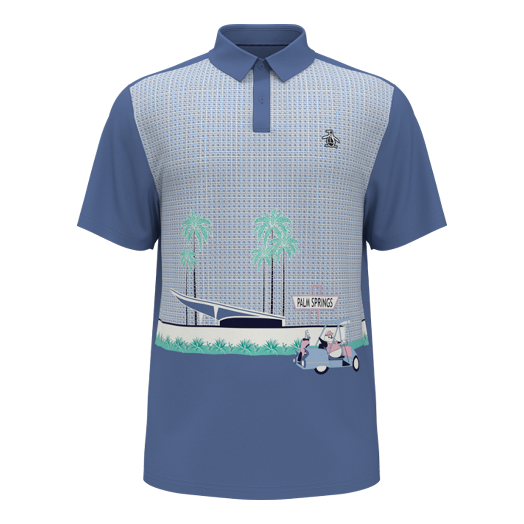 Original Penguin Palm Springs Block Polo