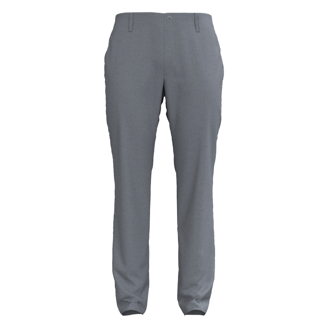 Gray pants on a white background
