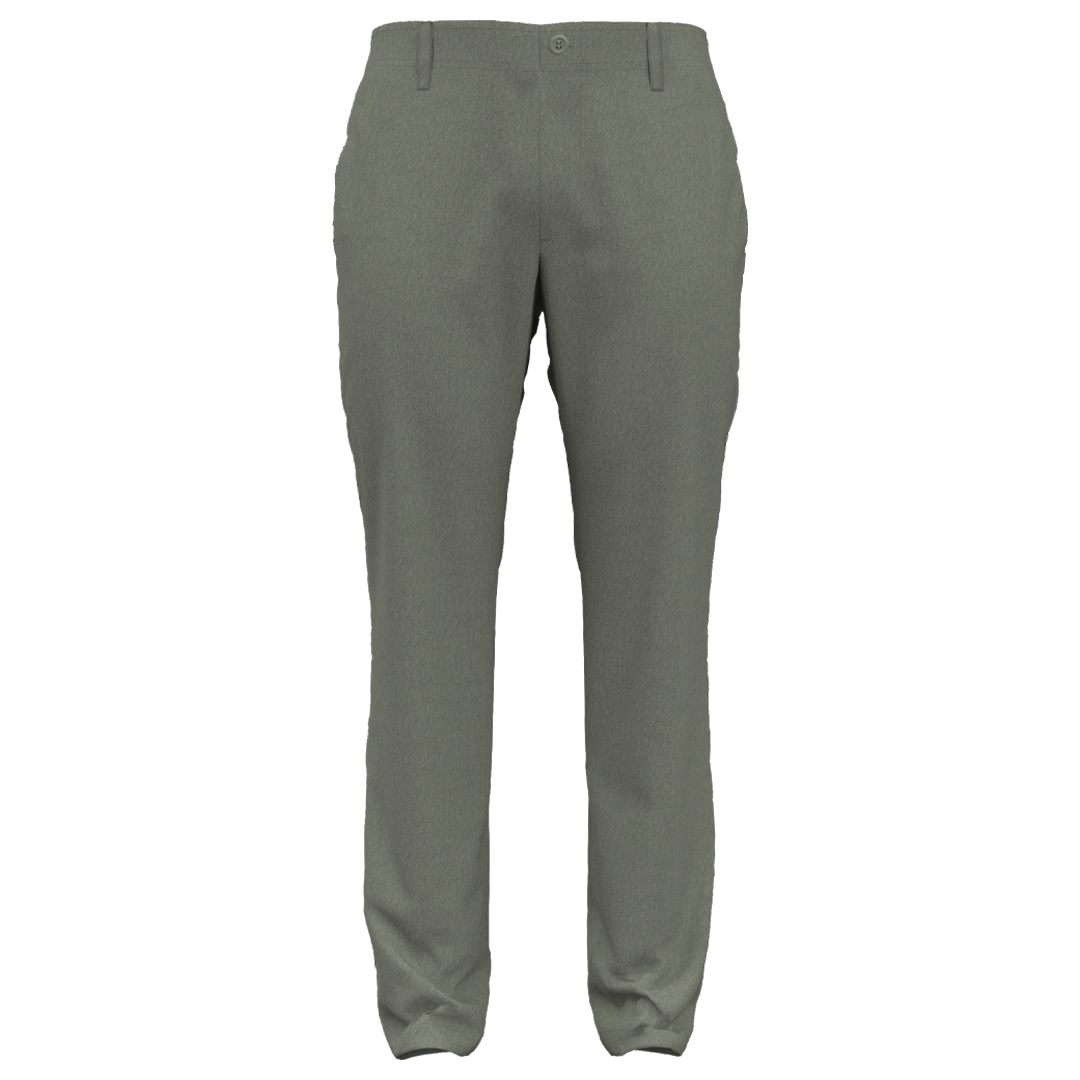 Gray pants on a white background