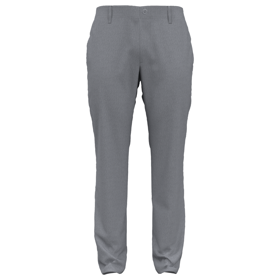 Gray pants on a white background