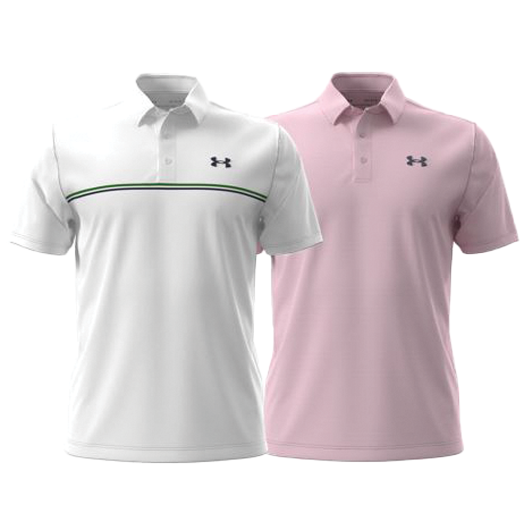 UA-1378676 Under Armour Playoff 3.0 Stripe Polo FH25 Indent Main