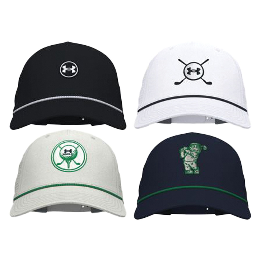 UA-1383484 Under Armour Driver Snapback Cap FH25-Indent Main