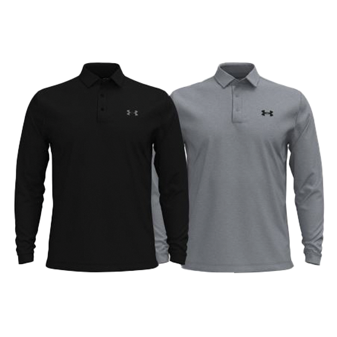UA-1387123 Under Armour Playoff Long Sleeve Polo FH25 Indent Main