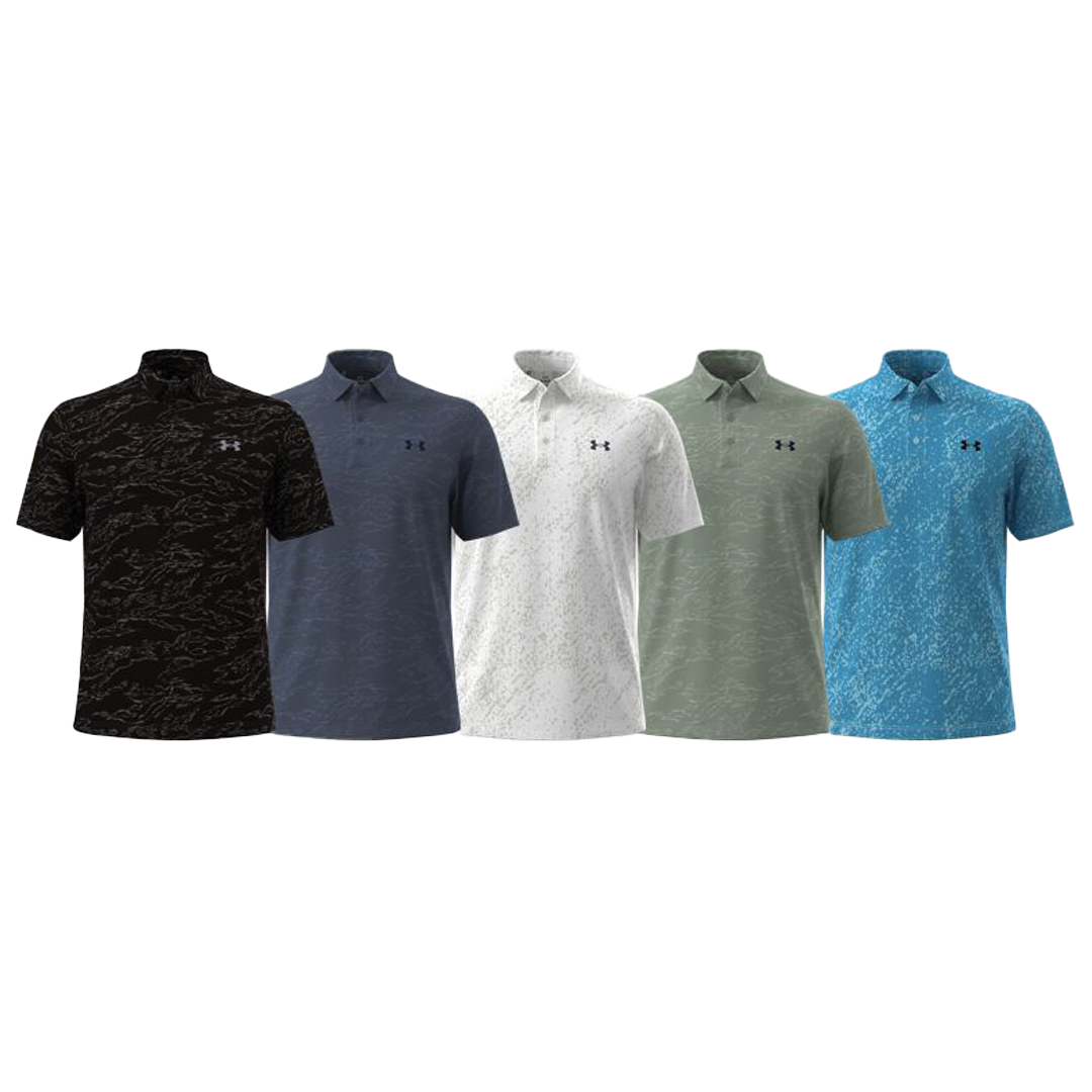 UA-1389846 Under Armour Drive Jacquard Polo FH25 Indent Main