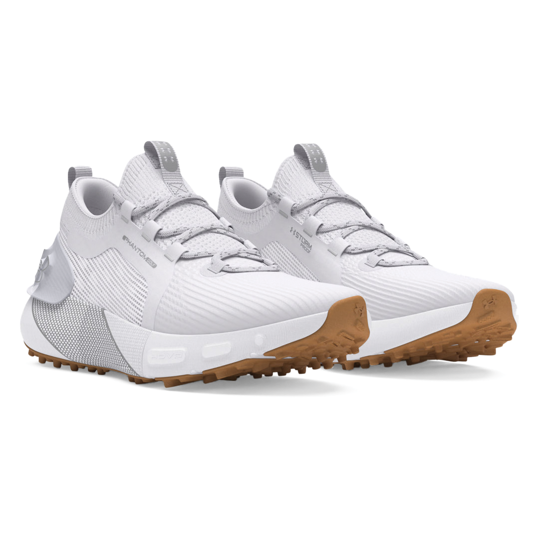 UA-3027485-100 Under Armour Phantom Golf Shoe WhiteBlack Side3