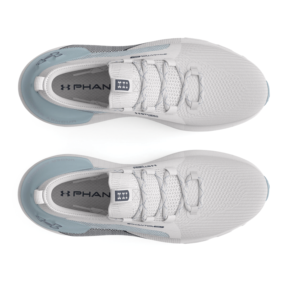 UA-3027485-101 Under Armour Phantom Golf Shoe Distant GreyHarbor Blue Side1