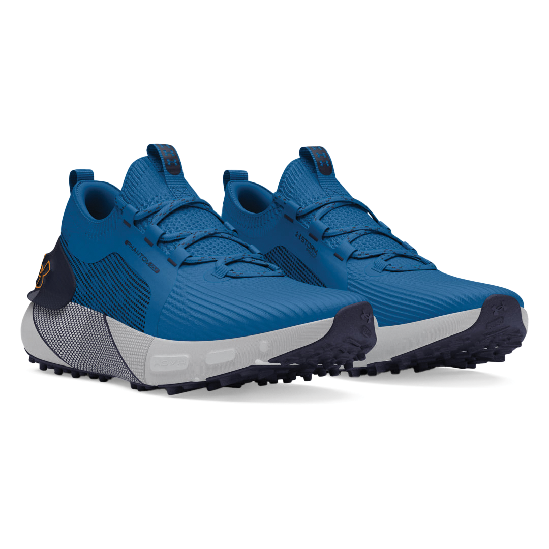 UA-3027485-402 Under Armour Phantom Golf Shoe Photon BlueMidnight Navy Side3