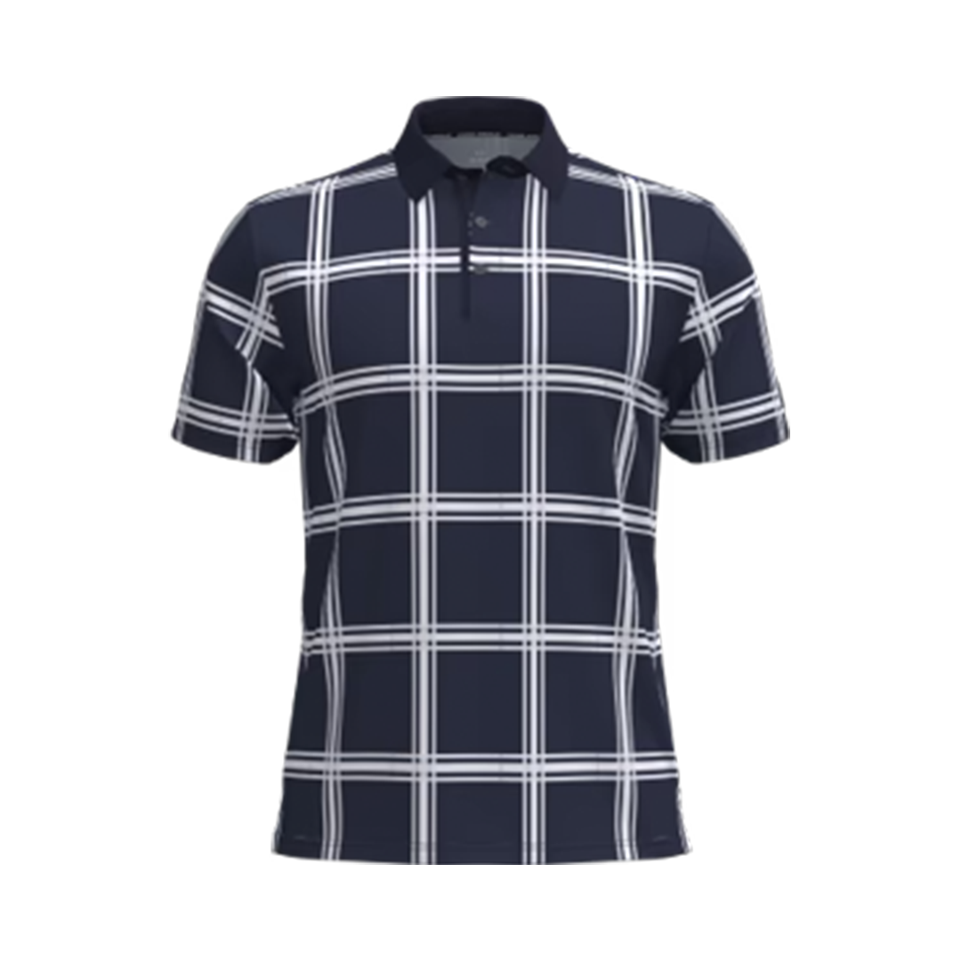 Under Armour Drive Printed Polo Midnight Navy White