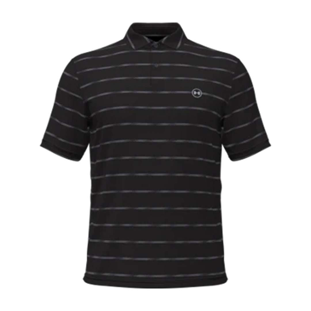 Under Armour Drive Chill Printed Polo Black