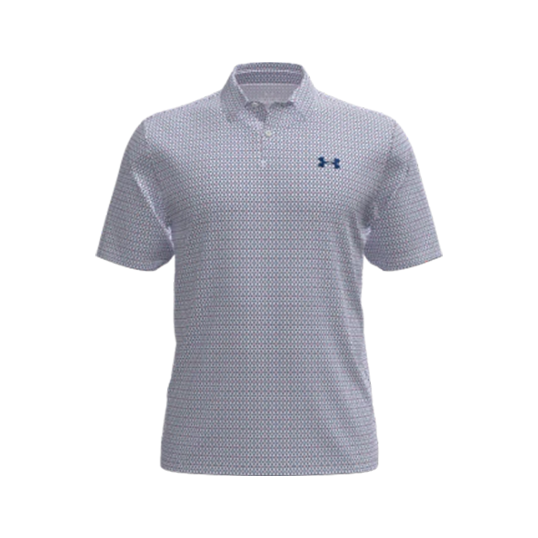 Under Armour Matchplay Printed Polo White
