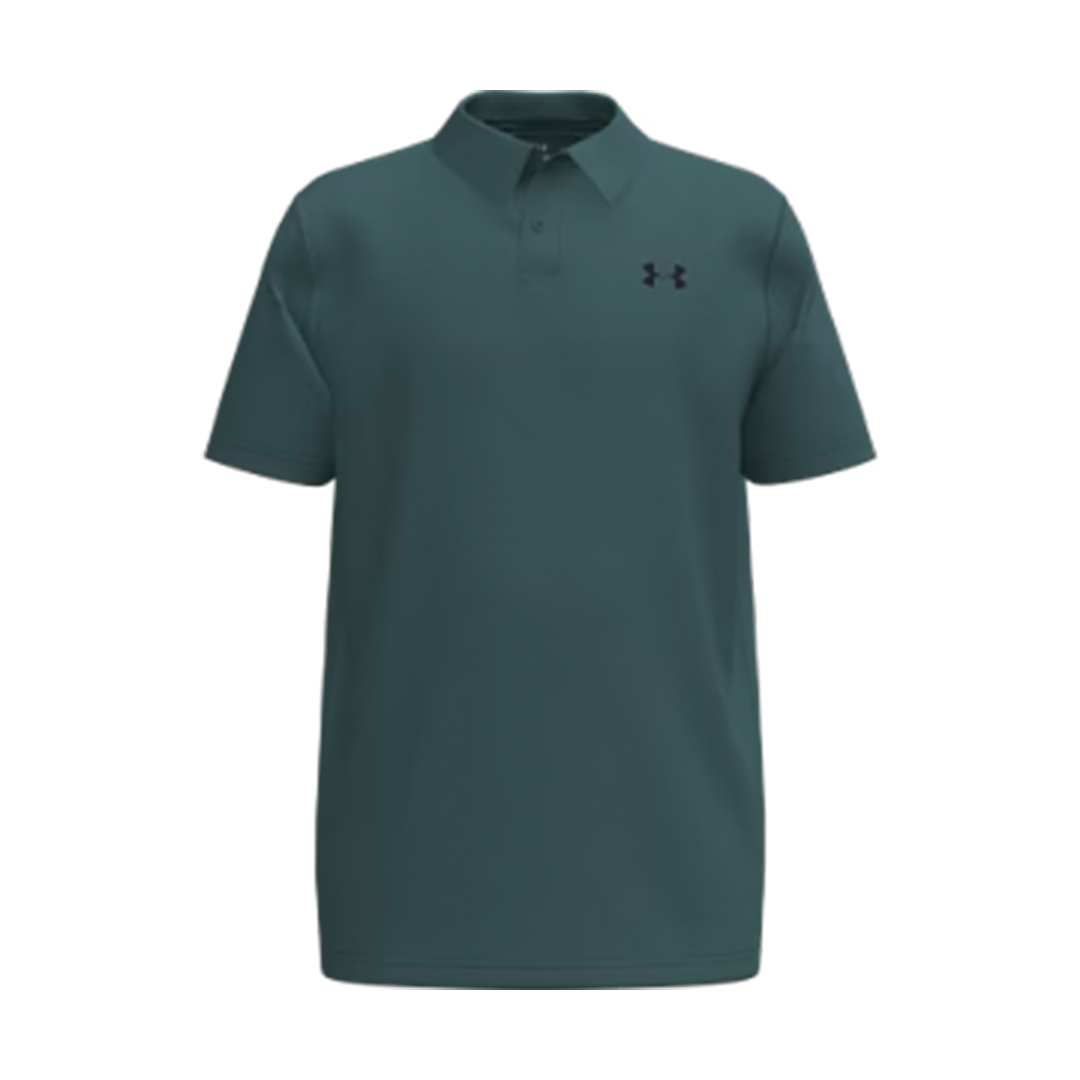 Under Armour Boys Matchplay Polo Rack Green