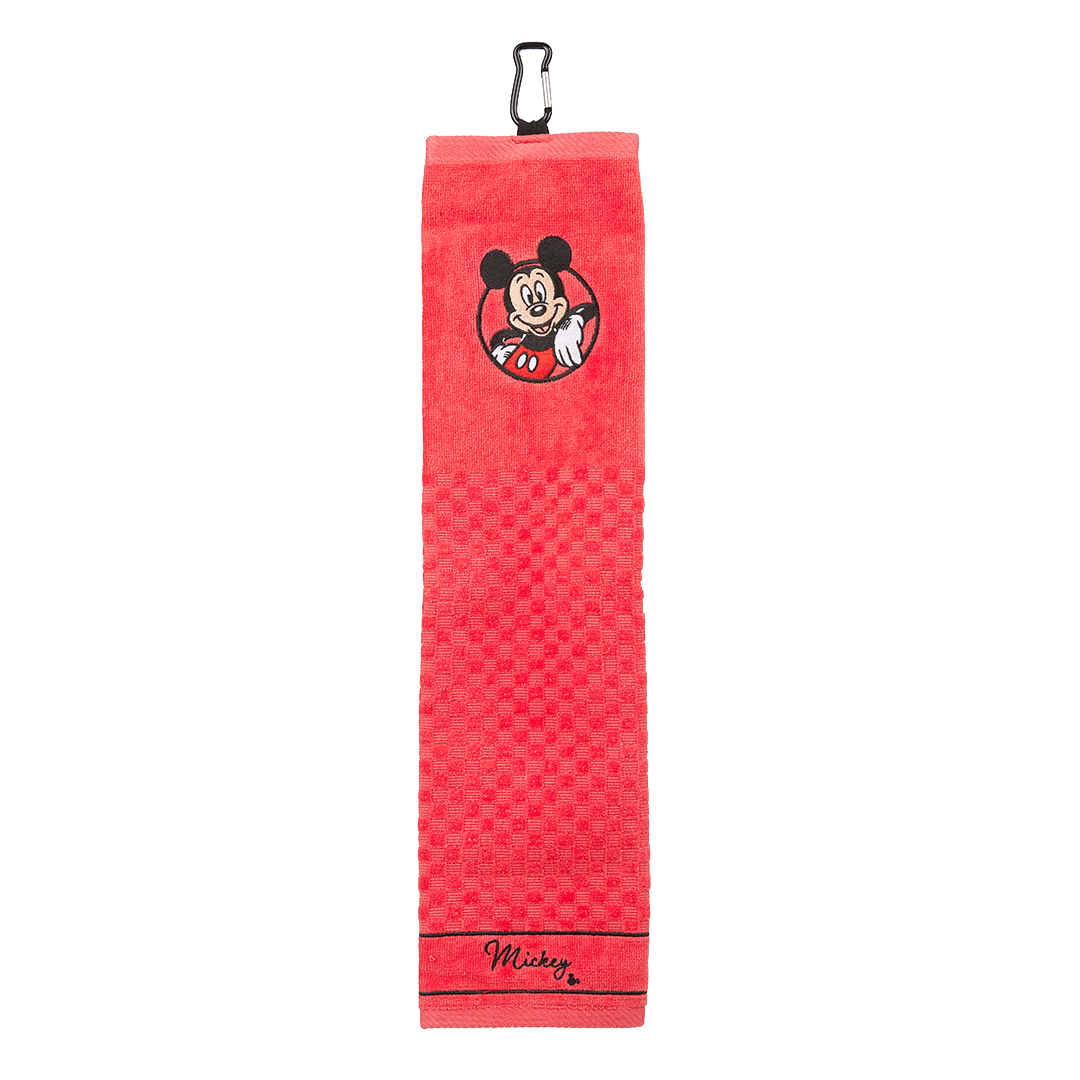 Volvik Disney Novelty Mickey Mouse Ball Towel - Red